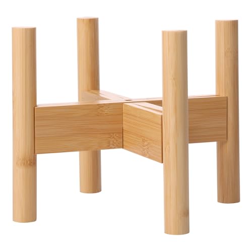 2pcs Getränkespender Ständer Holz Pitcher Stand Halter Einstellbares Getränkekrug Ständer Wasserkrug Ständer STEMSER STAND von YERENCY