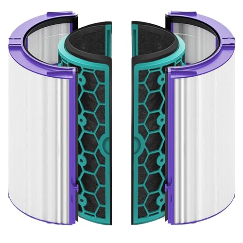Ersatzfilter für Dyson TP04 DP04 HP04 DP05 TP05 Luftreinigers | 2-in-1 HEPA-Filter und Aktivkohlefilter | Teilenummer 968707-04 968708-04 969048-01 von YERXPAFT