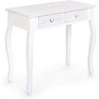 Yes Everyday - Klassische Konsole aus Holz 2 Schubladen Charlene weiß Yes Everyday - Klassische Konsole aus Holz 2 Schubladen Charlene weiß von YES EVERYDAY