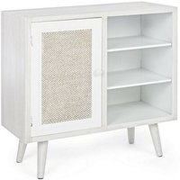 Yes Everyday - Sideboard mit Tür und drei Einlegeböden Weiß montiel 66x30x h64,5 cm Yes Everyday - Sideboard mit Tür und drei Einlegeböden Weiß montiel 66x30x h64,5 cm von YES EVERYDAY