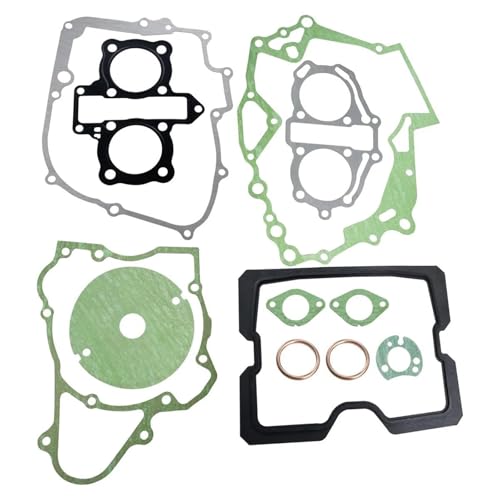 Motordichtung Motorrad Kurbelgehäuse Abdeckung Zylinder Dichtung Kits Für Rebel 250 CMX250C 1996-2014 Für Nighthawk 250 CB250 1991-2008(Style 2) von YESKIT