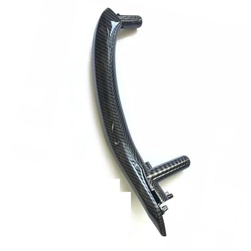 YESKIT Verbesserte linke und rechte Innentürgriffbaugruppe mit äußerer Lederabdeckung für X5 X6 F15 F16 2014–2018 Armlehnenbezug(Right Carbon fiber14) von YESKIT
