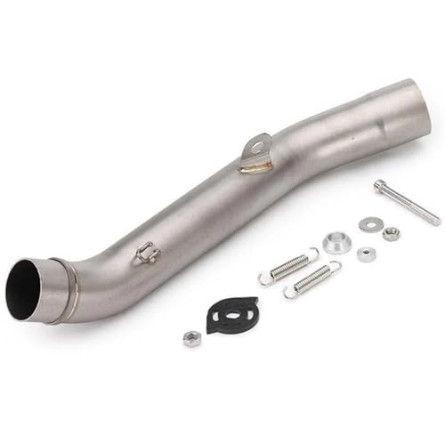 YESKIT gerades Rohr Für Z750 Für Z 750 04-08 Für Z800 Für Z 800 13-16 Jahre Passt 51mm Motorrad Auspuff Link Mittelrohr Verbinden(Style2) von YESKIT