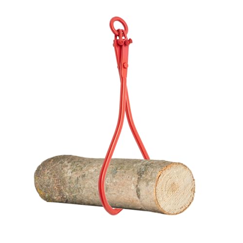 Holz Hebezange Für LKW ATV Traktor Skidder 36inch 2 Krallen Blockgreifer Für Holzzange Forstzange Baumstämme Holzzange Hebezange Packzange Klemmdornen Baumstämme Forst Schleppzange Forstgreifer Zang von YESTAIM