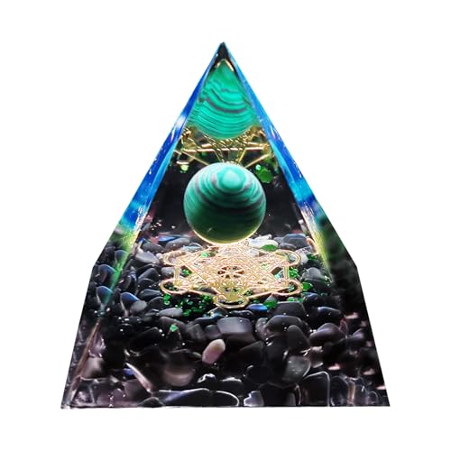 1.96" Heilstein Energie Pyramiden Heilung Chakra Pyramide Amethyst Chakra Pyramide Für Heilung Meditation Reiki Kristall Pyramide Edelsteine Heilsteine Desktop Ornament Heimdekoration Für Meditation von YESTARTDS