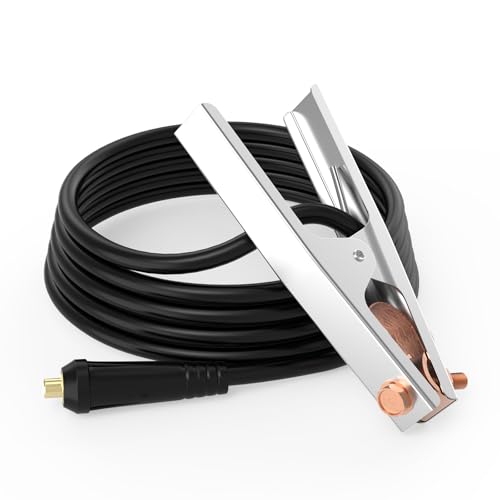 YESWELDER Schweißerdungsklemme, Kupfer-Erdungsarbeitsklammer mit Kabel für FLUX-135 Schweißgerät von YESWELDER