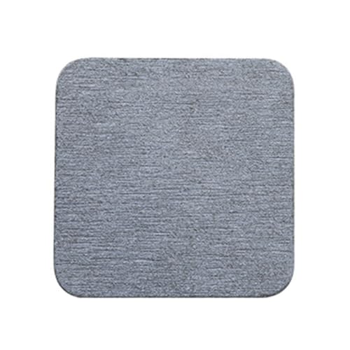 Badematte Stein,Steinmatte Badezimmer 2 Stück saugfähige Kieselgur-Getränkeuntersetzer, wasserabsorbierendes Steintablett for Spülbeckenmatte, Trocken-Organizer-Tablett for die Inneneinrichtung in Küc von YETGFBH
