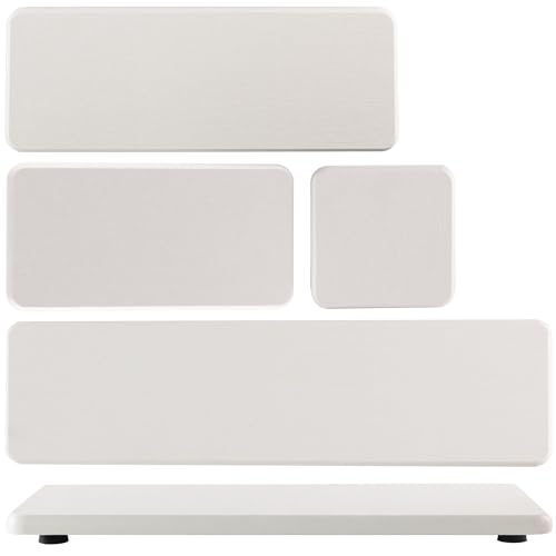 Badematte Stein,Steinmatte Badezimmer 4-teilige wasserabsorbierende Kieselgur-Seifenschale, Kieselgur-Untersetzer, Handseifenhalter, wasserabsorbierendes Steintablett for Pflanzen und Toilettenartikel von YETGFBH