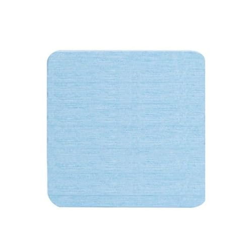 Badematte Stein,Steinmatte Badezimmer Wasserabsorbierendes Steintablett for Waschbecken, rutschfeste, schnell trocknende Kieselgur-Untersetzer, Küchenseifenschale, wasserabsorbierender Stein(5,Square von YETGFBH