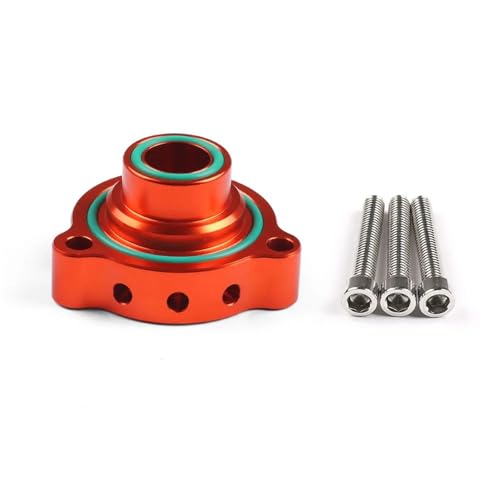 Blow Off Ventil,Blow Pop Off Ventil Blow Off Adapter Passend für BMW Mini Cooper S Turbo motoren Blow Off ventil schlag dump(Orange) von YETGFBH