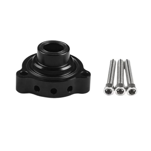 Blow Pop Off Ventil Turbo-Blow-Off-Ventil-Dump-Adapter Bolt-on Top Mount Fit-Verwendung For Peugeot-Fit-Verwendung BMW Mini Coopers Turbo-Motoren(Black) von YETGFBH