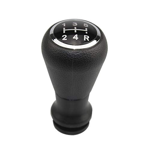 Schaltknauf,Shift Knob 5-Gang-Schaltknauf, Auto-Schaltknauf, Stifthebel-Stick-Adapter Passend For Citroen C2 C3 C5 C4L Passend For Peugeot 206 306 307 308 406 605(Style B) von YETGFBH