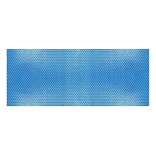 YETGFBH Abdeckplane Pool,Poolabdeckung Swimmingpool-Cover, Square Solar Swimming Pool Decket Isolierfilm, für Sommer-Sommer-Wasser-Poolabdeckungen(1.2x3M) von YETGFBH