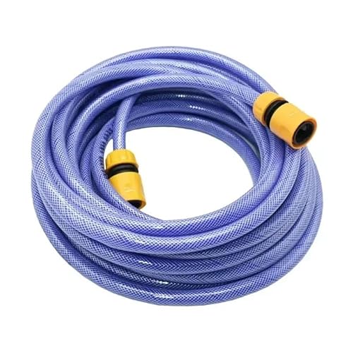 YETGFBH Gartenschlauch,Gartenschlauch Flexibel 3,0 m-15 m Gartenschlauch 1/2 Zoll PVC Autowaschanlage Gartenbewässerungsrohr Pflanzen Blumensprinkler Bewässerungsschlauch Gewächshausbewässerung(3.0M) von YETGFBH