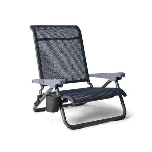 YETI Hondo Liegestuhl, atmungsaktiv, UV-beständig, unterstützt bis zu 159 kg, Marineblau YETI Hondo Liegestuhl, atmungsaktiv, UV-beständig, unterstützt bis zu 159 kg, Marineblau von YETI
