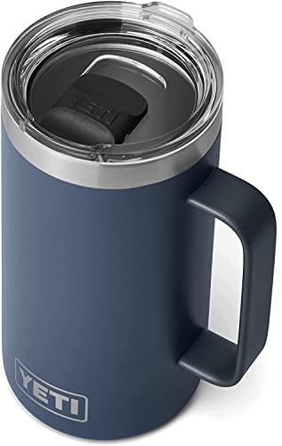 YETI Rambler Krug, Edelstahl, Navy, 24oz (710ml) von YETI