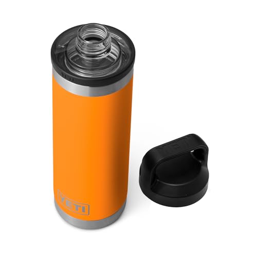 YETI Rambler 530 ml Flasche, vakuumisoliert, Edelstahl mit Chug Cap, King Crab von YETI