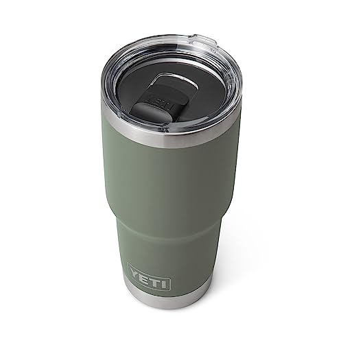 Yeti Rambler Becher, 850 ml, Edelstahl, vakuumisoliert, mit MagSlider-Deckel, Camp Green von YETI