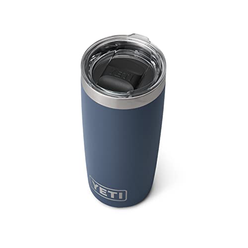 YETI Rambler Becher, Edelstahl, vakuumisoliert, mit MagSlider-Deckel, 284 ml, Marineblau von YETI