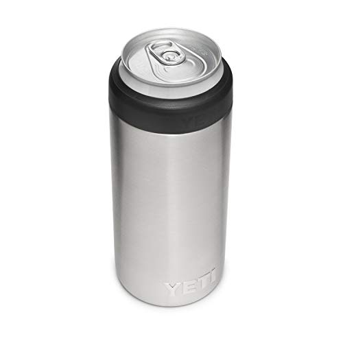 YETI Rambler Colster Slim Dosenisolator für die schlanken harten Seltzer-Dosen, Edelstahl, 340 ml von YETI