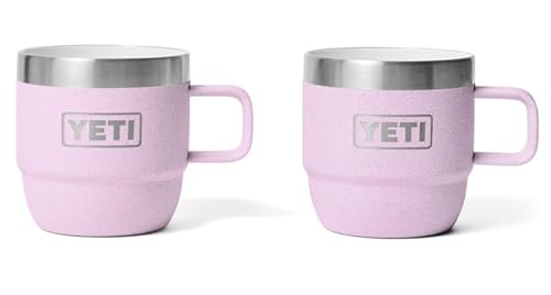 YETI Rambler Stapelbare Tasse, Cherry Blossom, 2 Pack 6 oz (177 ml) von YETI
