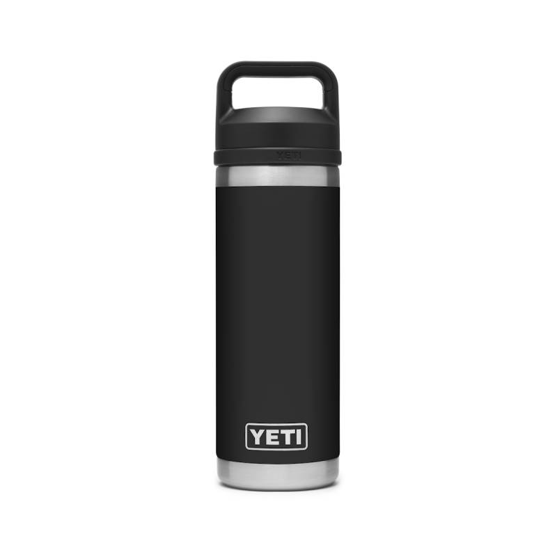 YETI Trinkflasche RAMBLER 18 oz. (532 ml) - mit Chug-Verschluss Black von YETI