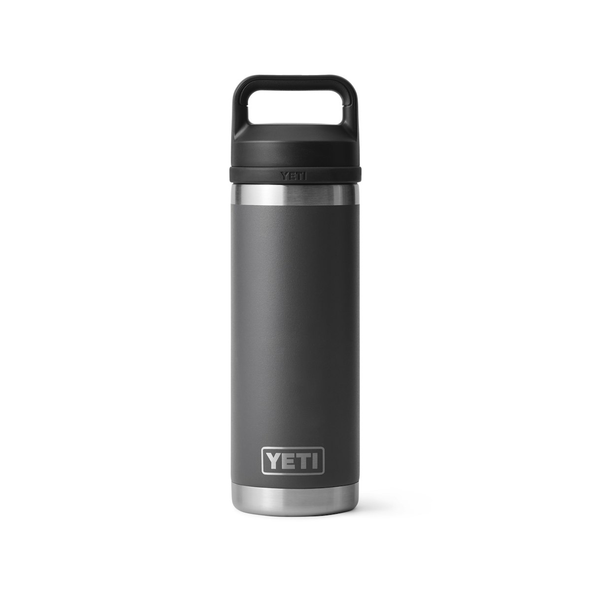 YETI Rambler Flasche mit Chug Cap 18 oz. (532 ml), Charcoal von YETI