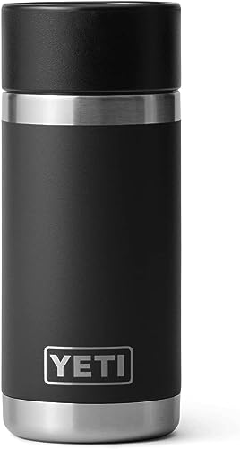 YETI Rambler Flasche mit hotshot-deckel, Black, 12oz (354ml) von YETI