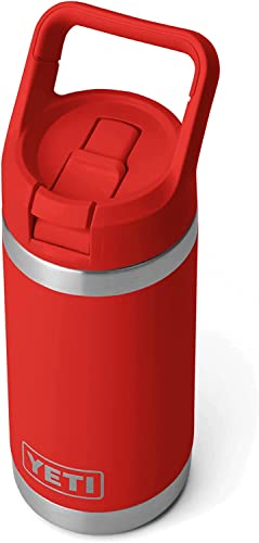 YETI Rambler Jr Kinderflasche, Canyon Red, 12oz (354ml) von YETI