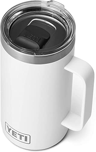 YETI Rambler Krug, Edelstahl, White, 24oz (710ml) von YETI