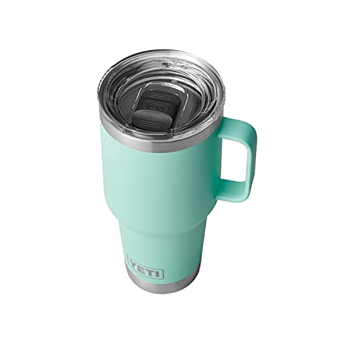 YETI Rambler Reisebecher, Edelstahl, vakuumisoliert, mit starkem Deckel, 850 ml, Meeresschaum YETI Rambler Reisebecher, Edelstahl, vakuumisoliert, mit starkem Deckel, 850 ml, Meeresschaum von YETI