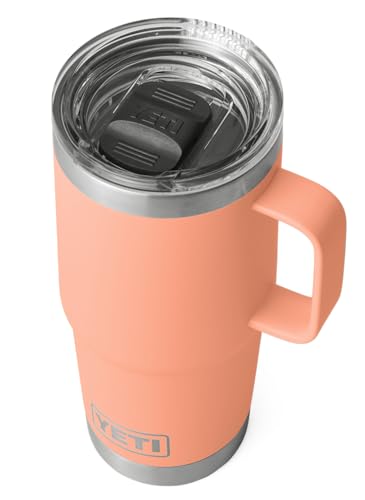 YETI Rambler Reisebecher Mit Stronghold Deckel, Lowcountry Peach, 20 oz (591 ml) von YETI