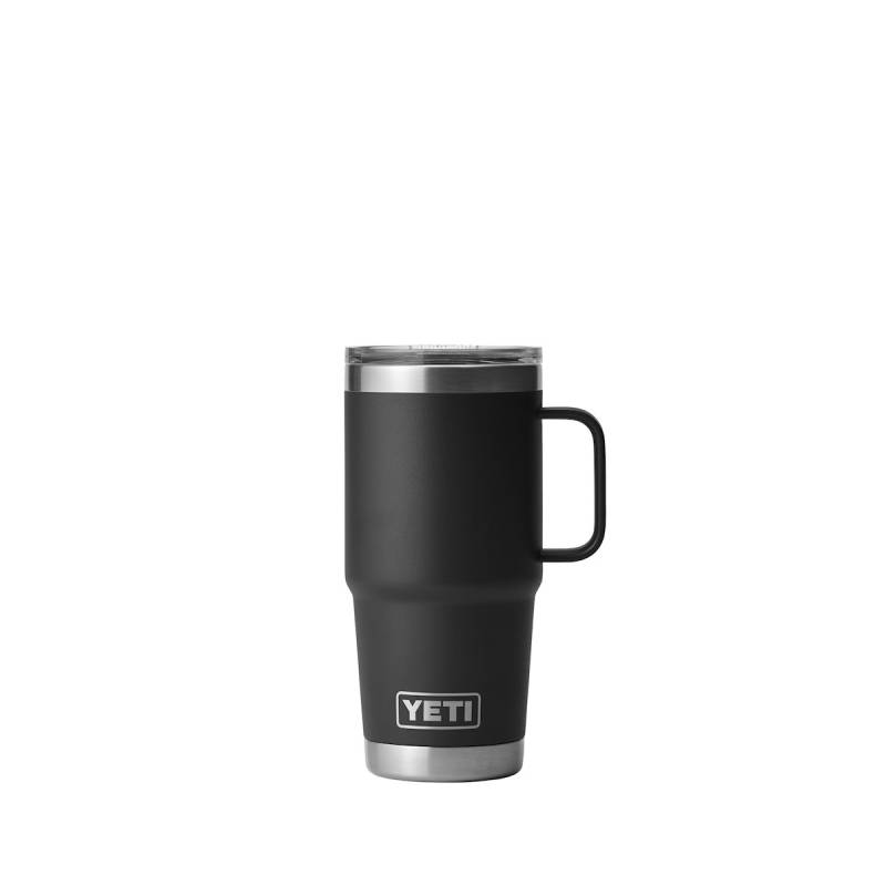 YETI Rambler Reisebecher mit Stronghold Deckel 20 oz. (591 ml), Black von YETI