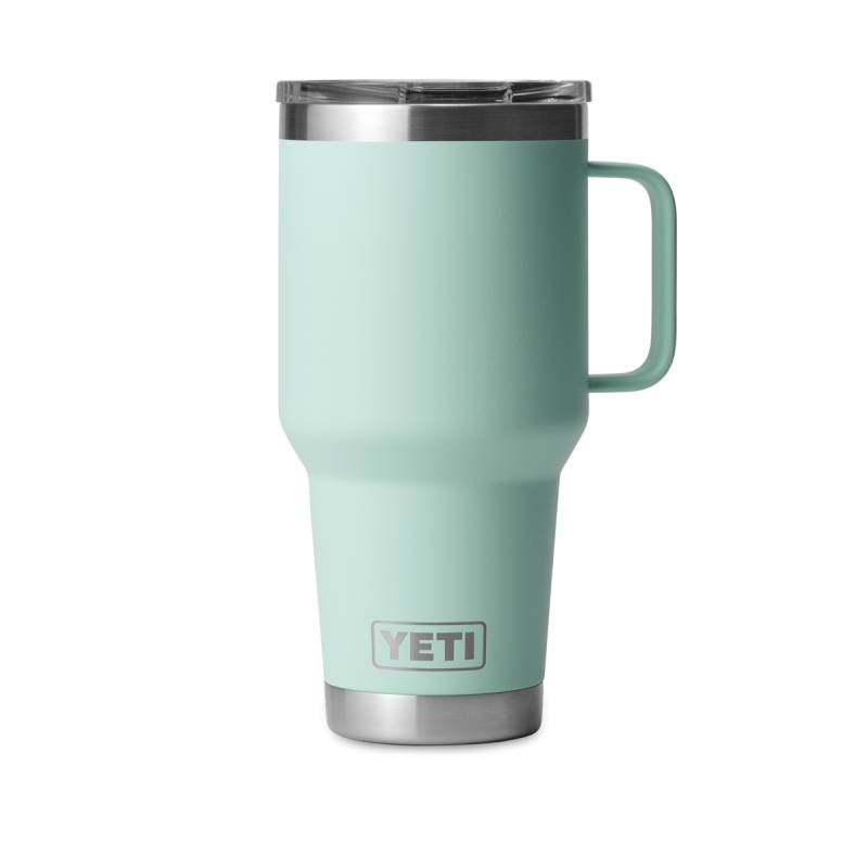 YETI Rambler Reisebecher mit Stronghold Deckel 30 oz. (887 ml), Seafoam von YETI