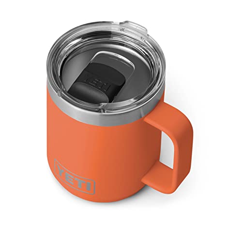 YETI Rambler Stapelbarer Becher, vakuumisoliert, Edelstahl, mit MagSlider-Deckel, hohe Wüstenlehm, 295 ml von YETI