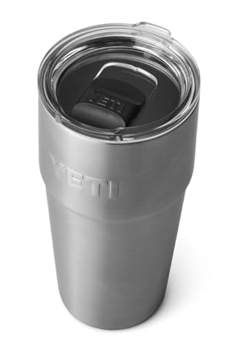 YETI Rambler Stapelbarer Becher Mit MagSlider Deckel, Stainless Steel, 20oz (591ml) von YETI