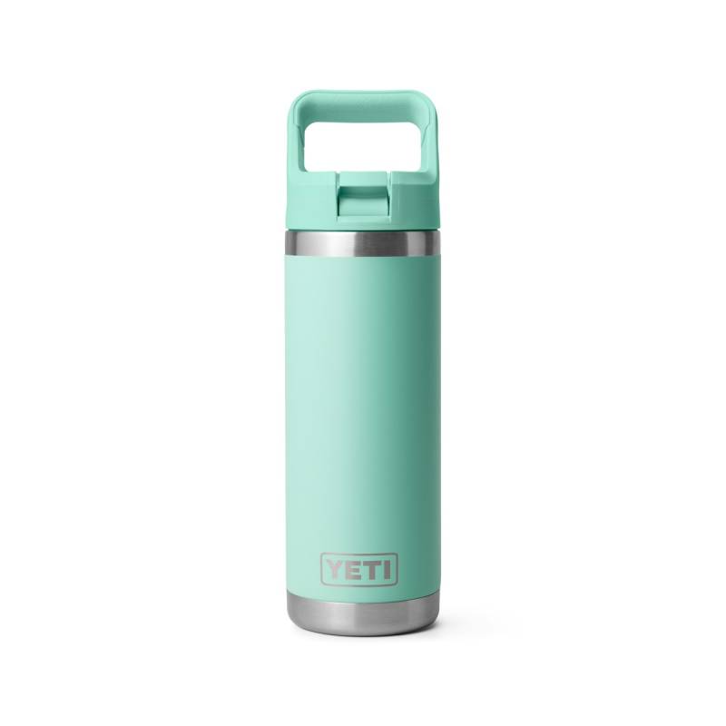 YETI Trinkflasche RAMBLER 18 oz. (532 ml) - mit Trinkhalmdeckel Seafoam von YETI