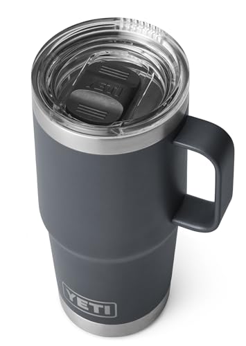 YETI Rambler Reisebecher, Charcoal, 20oz (591ml) von YETI