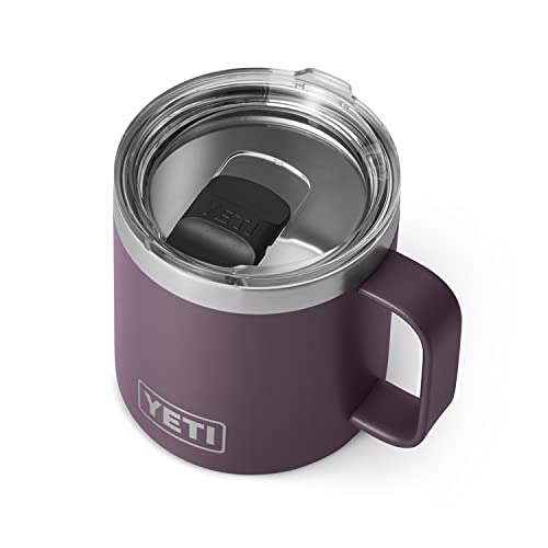 YETI Rambler Trinkbecher aus Edelstahl, vakuumisoliert, mit MagSlider-Deckel, 400 ml, Nordic Purple von YETI