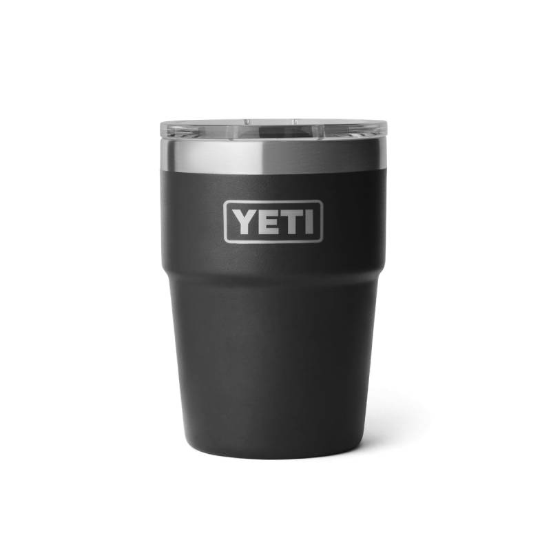 YETI Stapelbarer Becher RAMBLER 16 oz. (473 ml) Black - mit Magslider Deckel von YETI