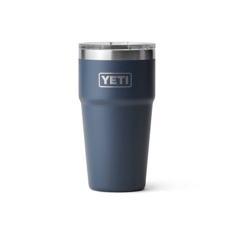 YETI Stapelbarer Becher RAMBLER 20 oz. (591 ml) Navy - mit Magsslider Deckel von YETI