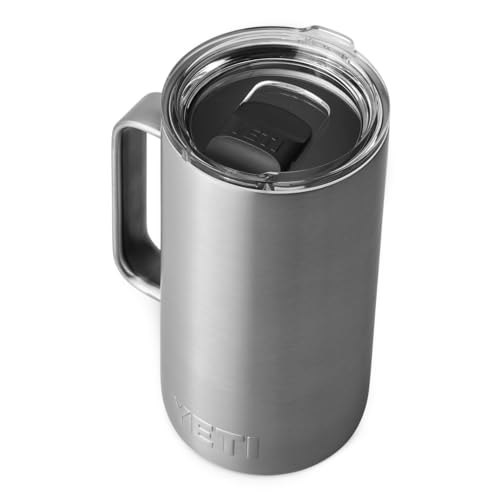 YETI Rambler Krug Mit MagSlider Deckel, Stainless Steel, 24 oz (709 ml) von YETI