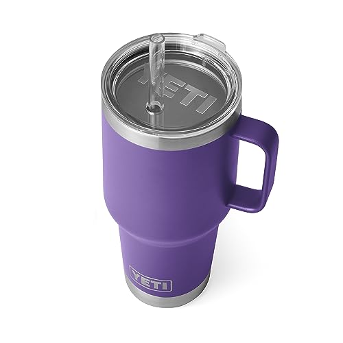 Yeti YETI Rambler Strohhalm-Becher, vakuumisoliert, Edelstahl, 1000 ml, Violett Yeti YETI Rambler Strohhalm-Becher, vakuumisoliert, Edelstahl, 1000 ml, Violett von YETI