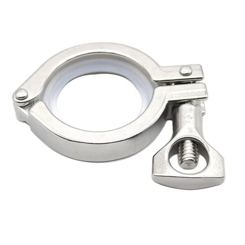 1,5 "2" 2,5 "3" 3,5 "4" Edelstahl Sanitär Tri Clamp Klemmen Clover for Ferrule SS304(1piece,3 INCH_SS304) von YEUBXDJ