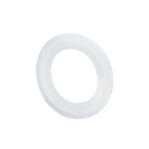 Silikondichtung for Tri-Clamp-Armaturen Lippenklemm-Silikondichtung 1/4"-4" Klemmdichtungen, Dichtring, Flachdichtung(OD50.8MM) von YEUBXDJ