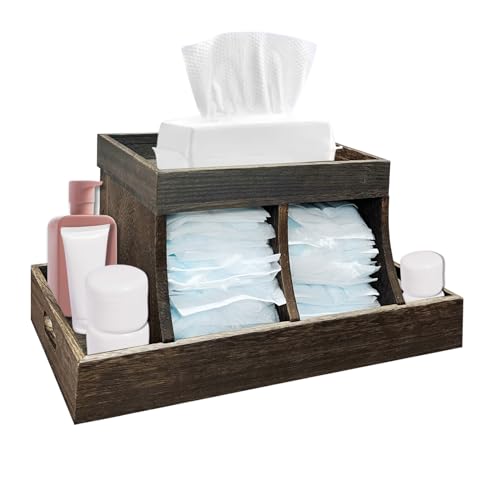 YEXEXINM Windel Caddy Organizer, langlebige hölzerne Wickelstation Tisch Windel Organizer, Baby Kindergarten Organisation Windel Lagerung für Wipe Dispenser YEXEXINM Windel Caddy Organizer, langlebige hölzerne Wickelstation Tisch Windel Organizer, Baby Kindergarten Organisation Windel Lagerung für Wipe Dispenser von YEXEXINM