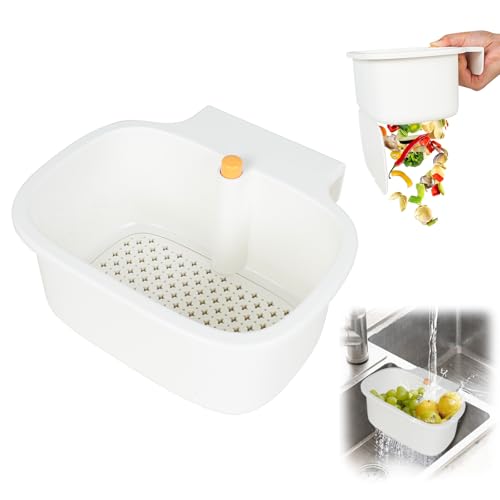 Sieb für Spülbecken Hängend Abflusssieb Küchenspüle Waschbecken Sieb Hängende Siebkorb Spüle Waschbeckensieb für Küche Sink Waschen Organizer von YEYONG