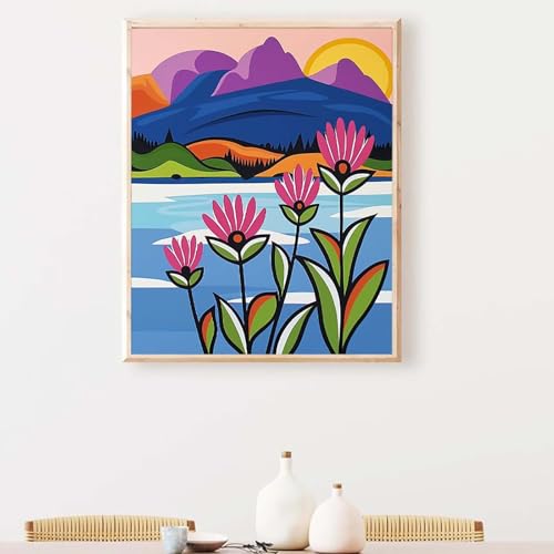 Abstrakt Diamond Painting, Diamond Painting Erwachsene Gelb Diamant Malerei DIY Runden Steine Kristall Kunst Bastelnset Erwachsene Anfänger Set, zur Zimmer Wanddeko, Geschenke (80x100cm) PJY7 3-0 von YEYUMEOZ
