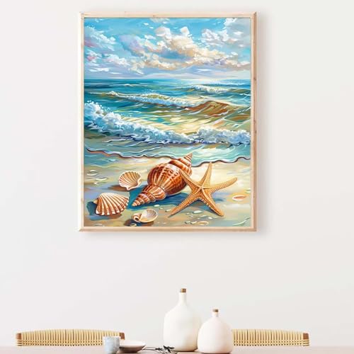 Diamond Painting Erwachsene Abstrakt Diamond Painting Zubehör Gelb, DIY Runden Steine Mosaikherstellung Basteln Erwachsene Anfänger Set für Heim Schlafzimmer Wohnzimmer, Geschenke 40x50CM PJY3 G-T von YEYUMEOZ