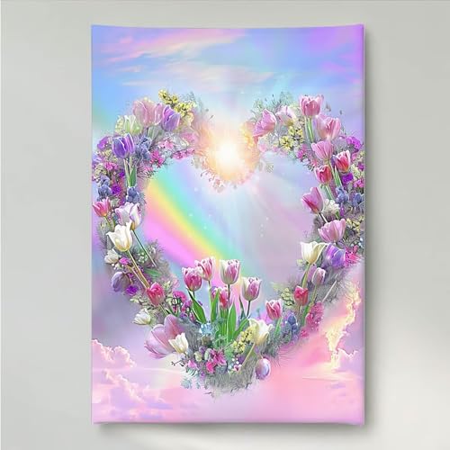 Diamond Painting Erwachsene Blume 5D DIY Diamant Painting Bilder für Kinder Anfänger, Runde Full Drill Blumen, Mosaikherstellung Bastelset für Haus Wanddekoration Geschenke 70x95cm PjY1445 6-K Diamond Painting Erwachsene Blume 5D DIY Diamant Painting Bilder für Kinder Anfänger, Runde Full Drill Blumen, Mosaikherstellung Bastelset für Haus Wanddekoration Geschenke 70x95cm PjY1445 6-K von YEYUMEOZ